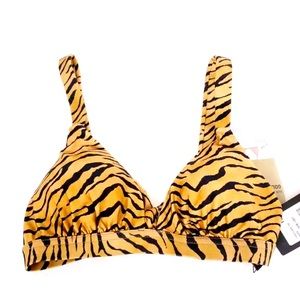 Vix Animal Print Bikini Top .